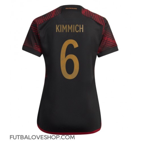 Dres Nemecko Joshua Kimmich #6 Preč pre Ženy MS 2022 Krátky Rukáv